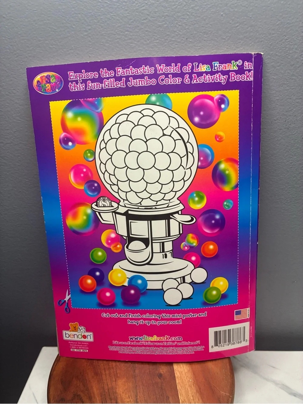 Lisa Frank colorful 2015